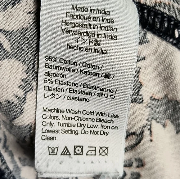 J. Crew Pink and Blue Floral Pajama Pants Size S Sleepwear - Picture 4 of 4